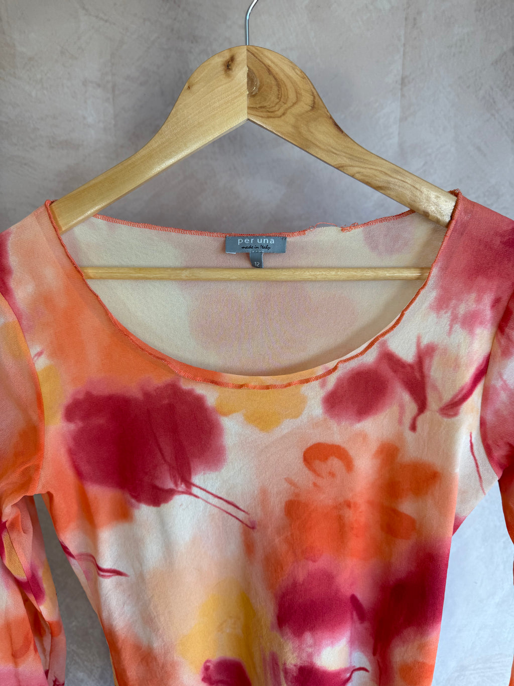 Y2K vintage floral top (S).