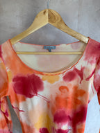 Y2K vintage floral top (S).