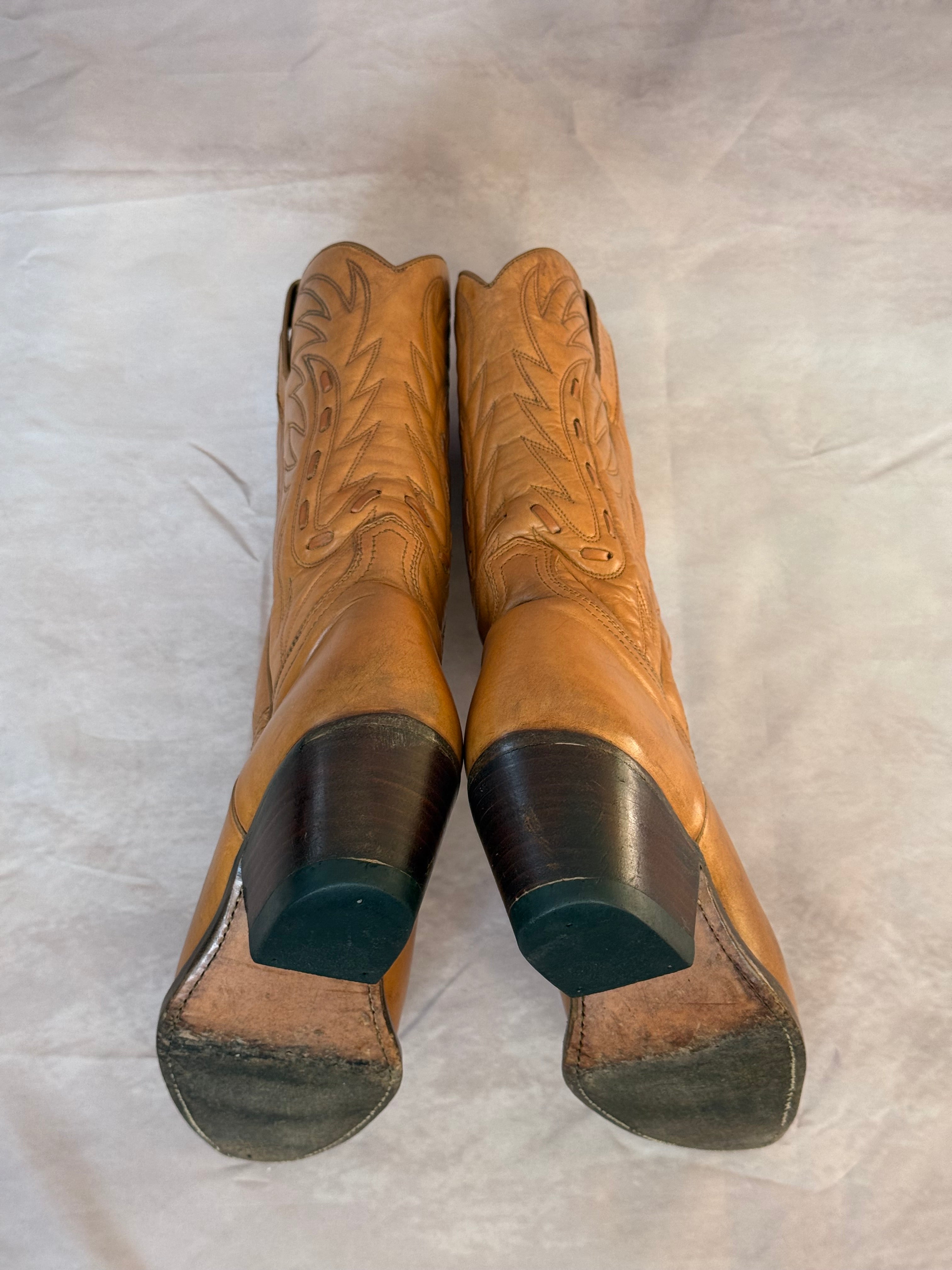 Sancho vintage cowboy boots (UK 3)