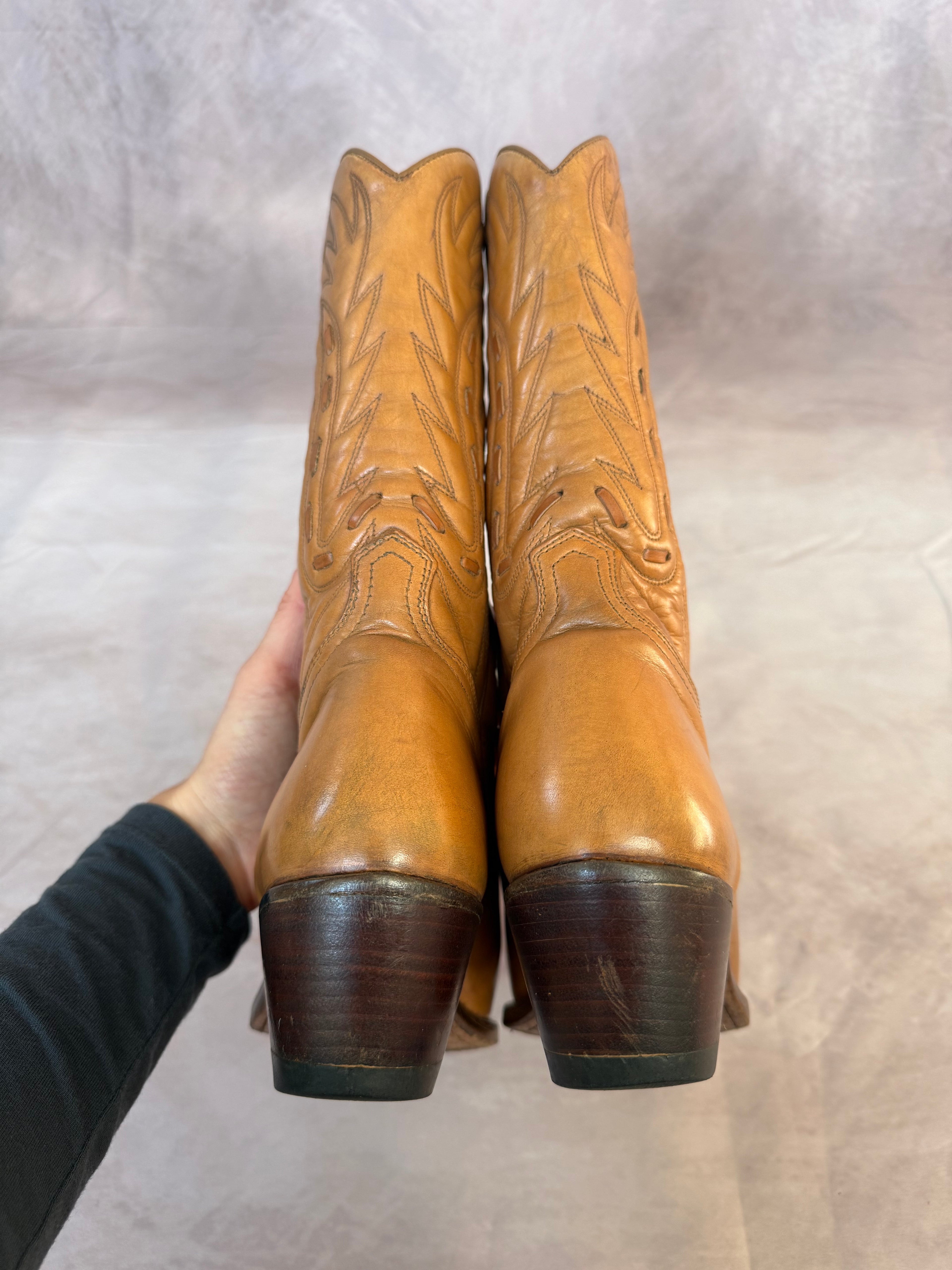 Sancho vintage cowboy boots (UK 3)