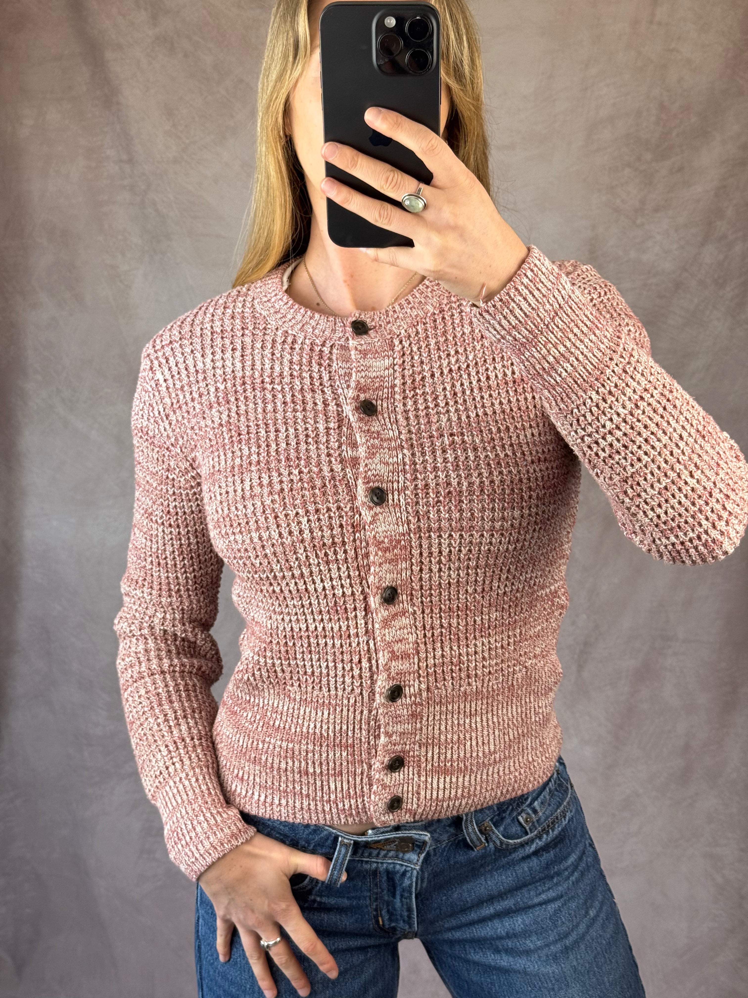 Vintage Gap buttoned up knitted jumper (XS)