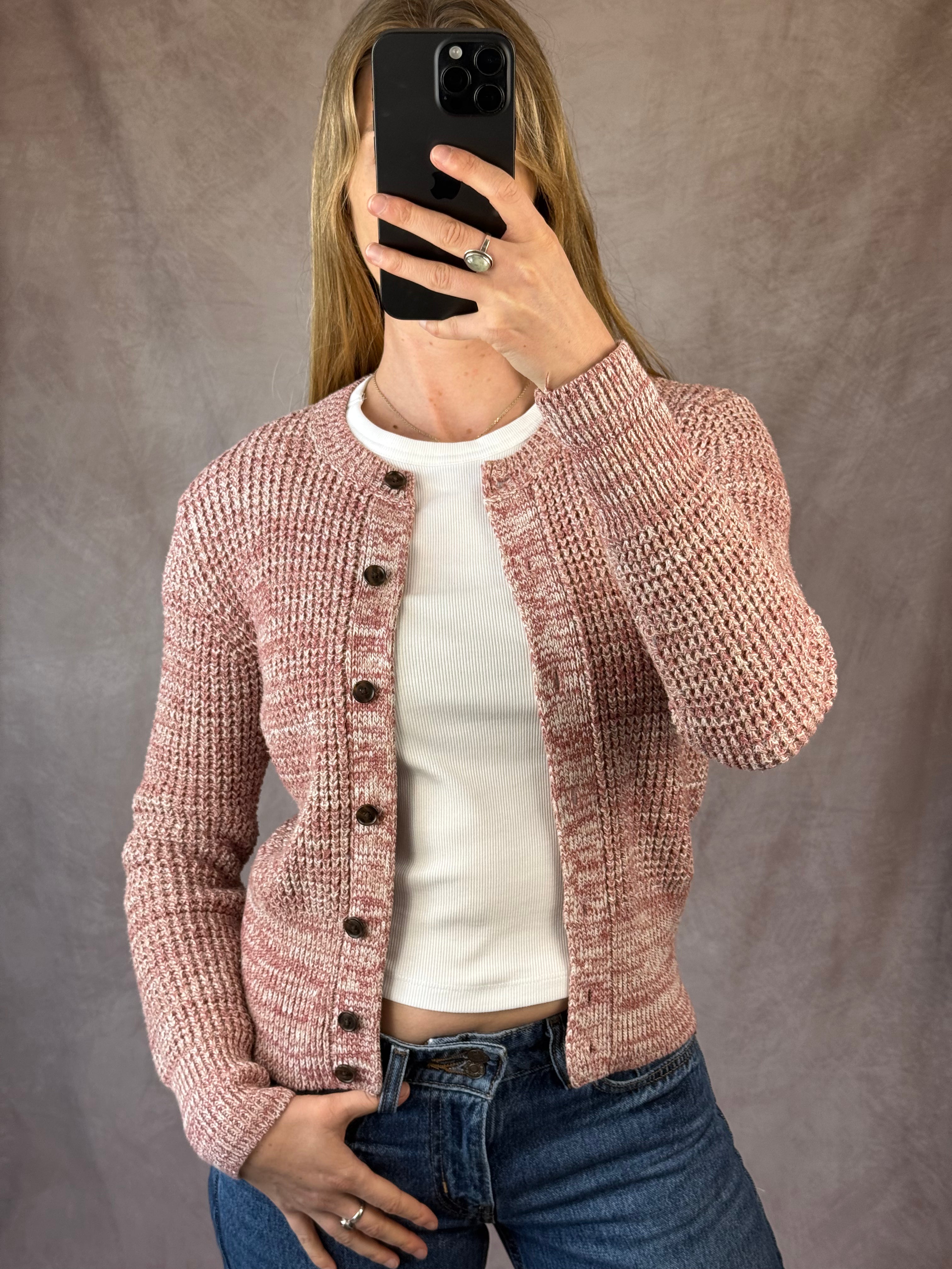 Vintage Gap buttoned up knitted jumper (XS)