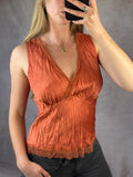 Y2K fairy whimsical multi coloured top (M)