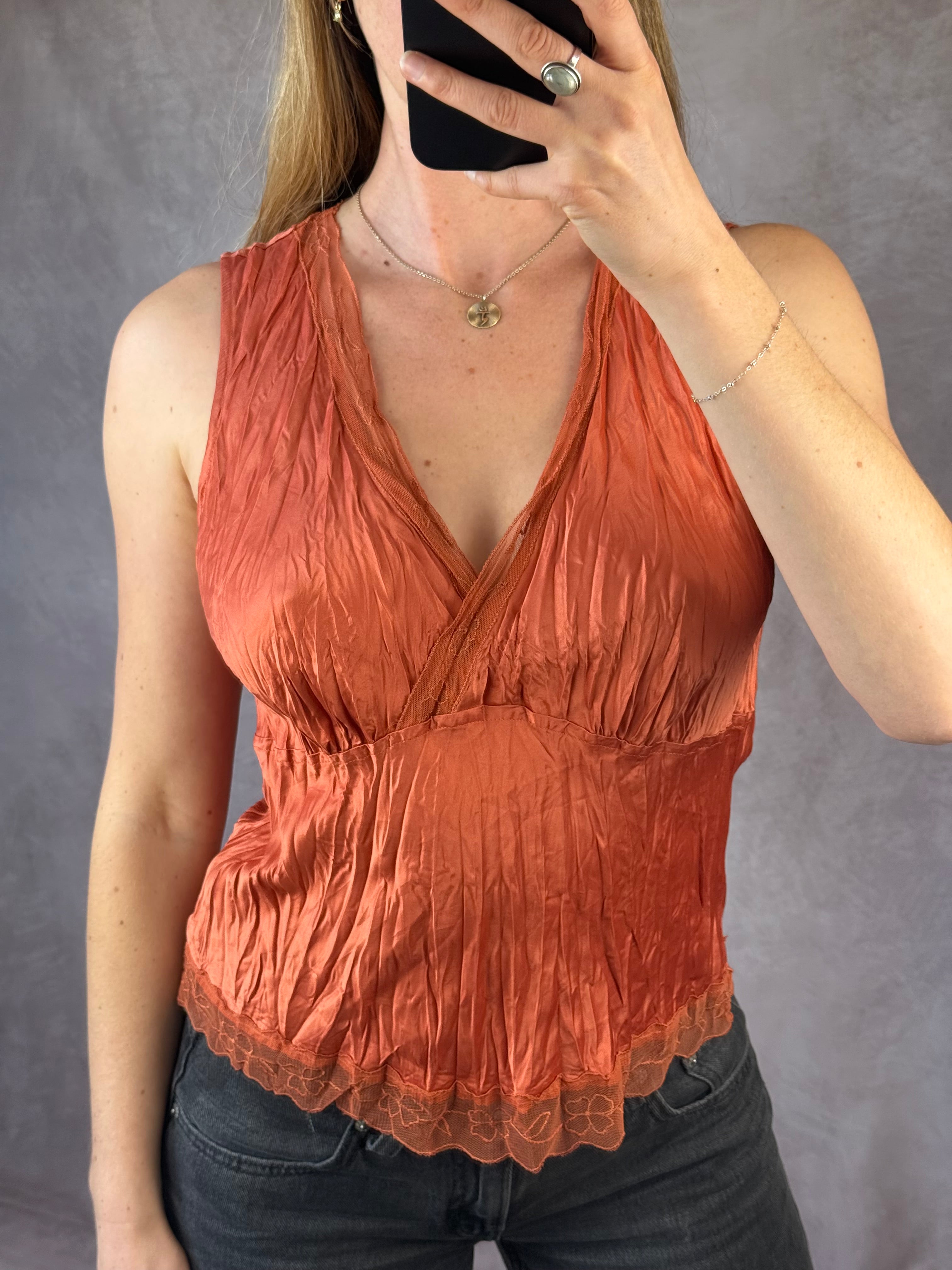 Y2K fairy whimsical multi coloured top (M)