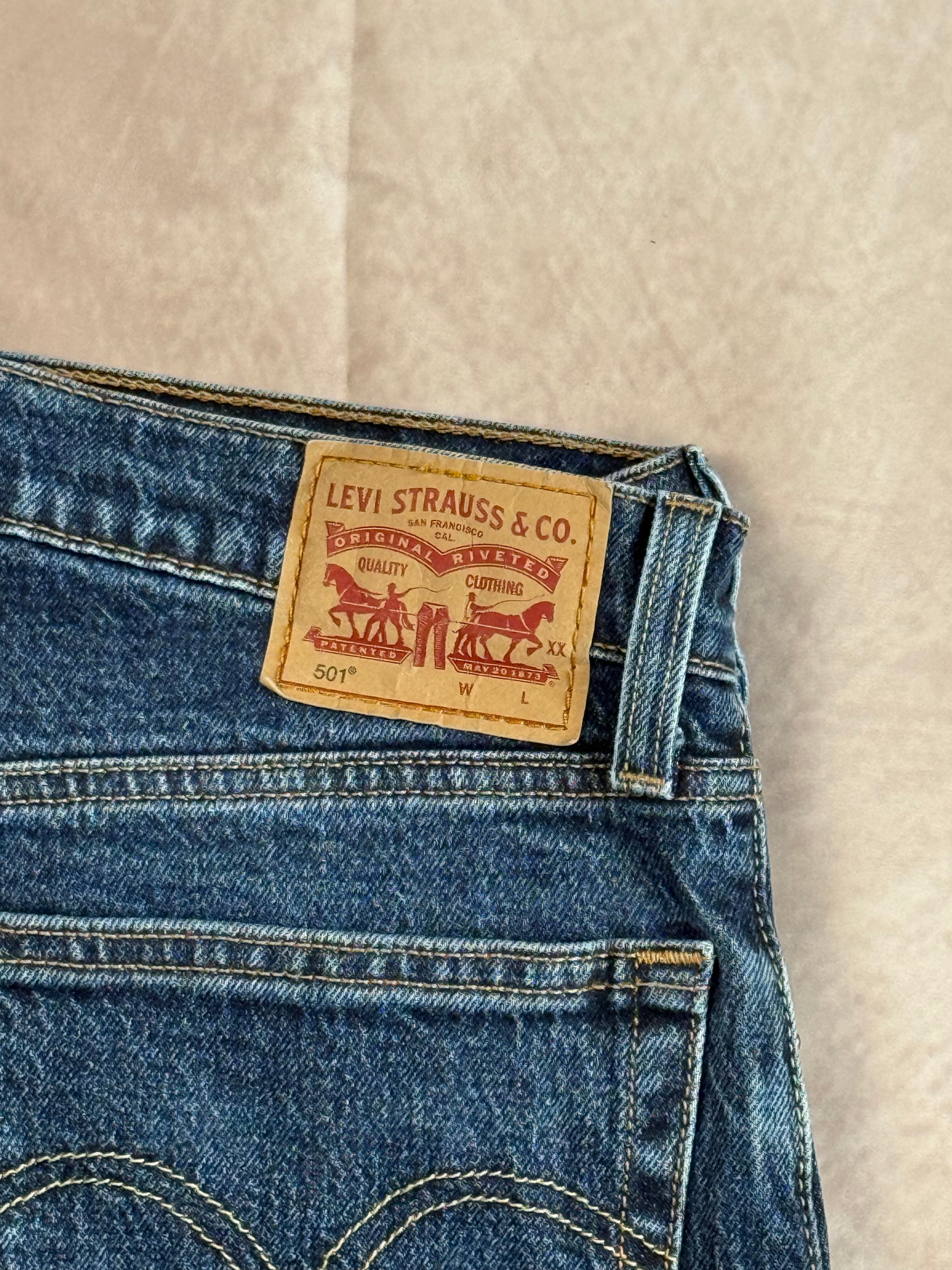 Y2k 00s 90s Levis 501 denim jeans (W30/L28)