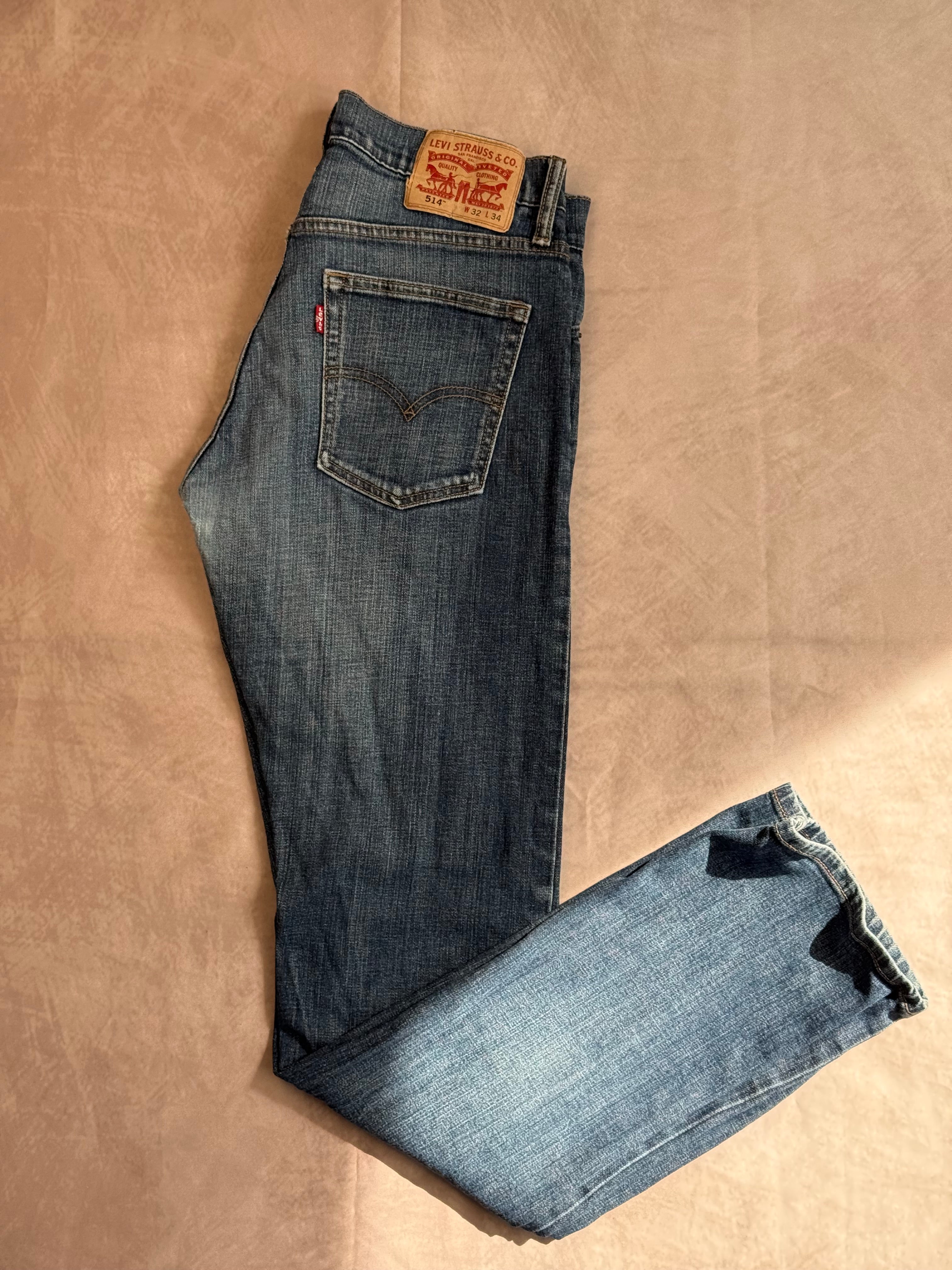 Y2k 00s 90s Levis 514 denim jeans (W32/L34)