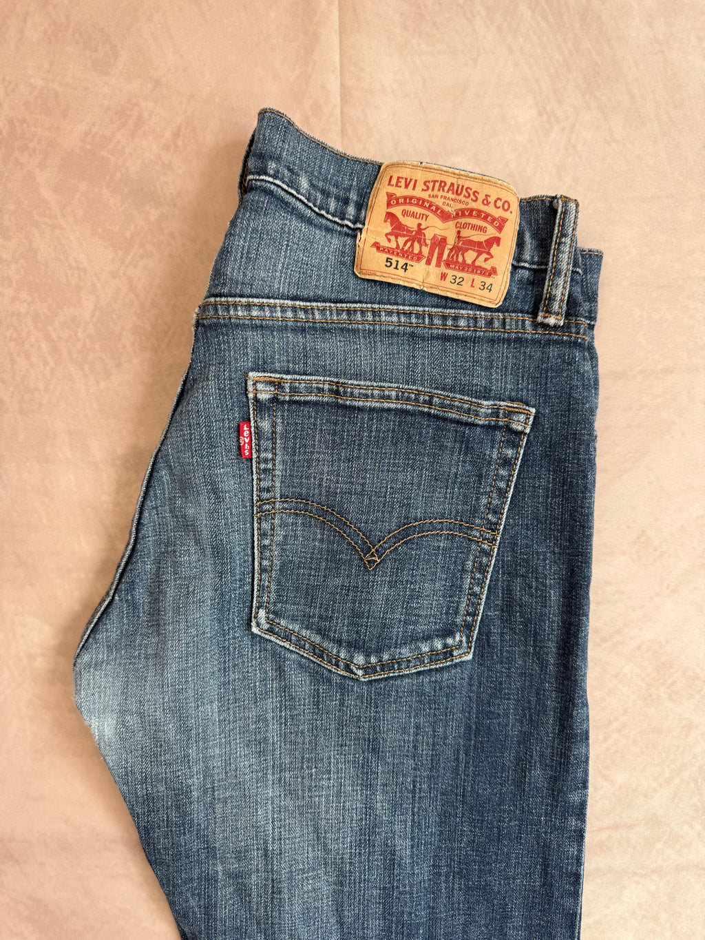 Y2k 00s 90s Levis 514 denim jeans (W32/L34)
