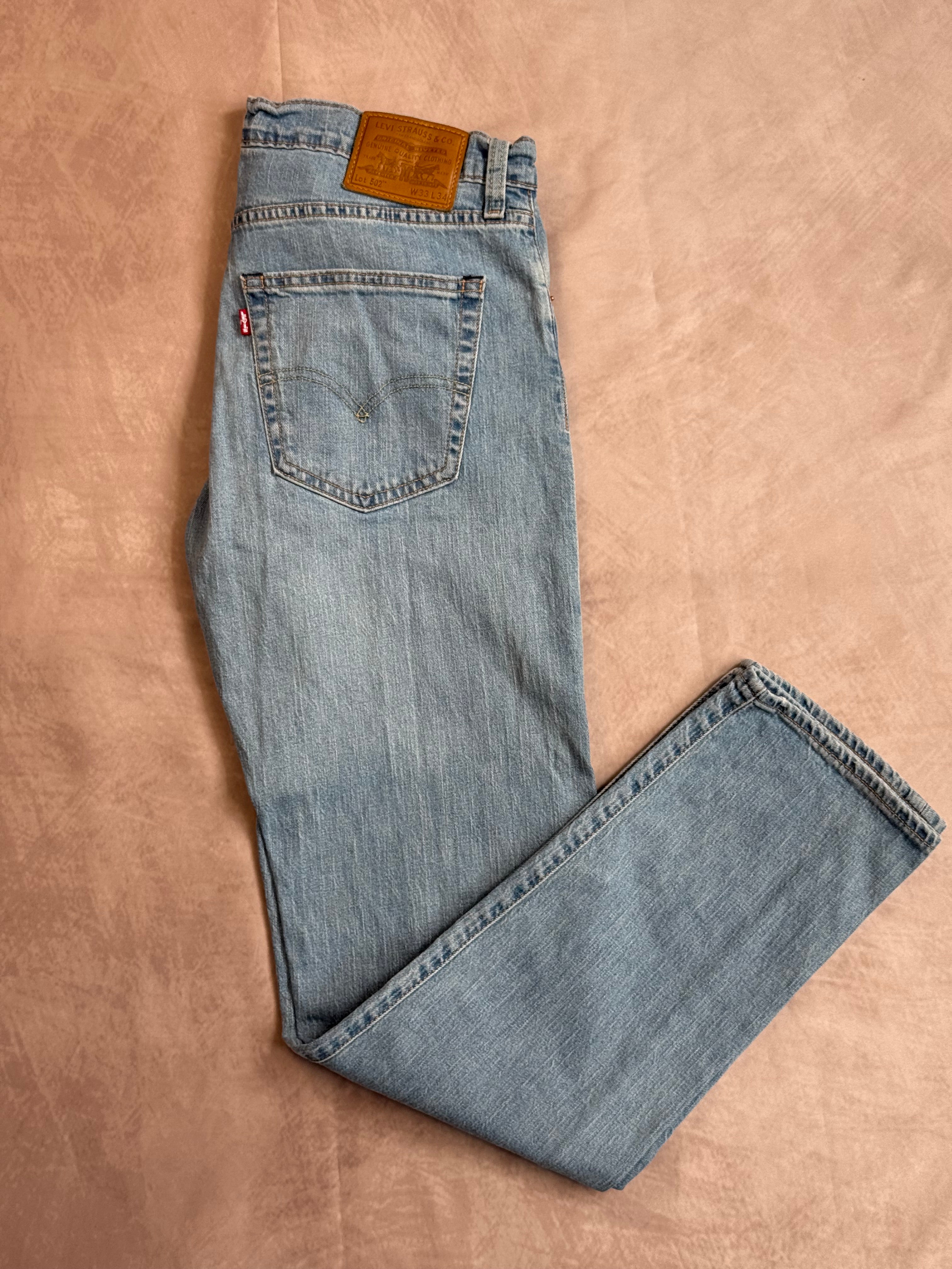 Y2k 00s 90s Levis 502 denim jeans (W33/L34)