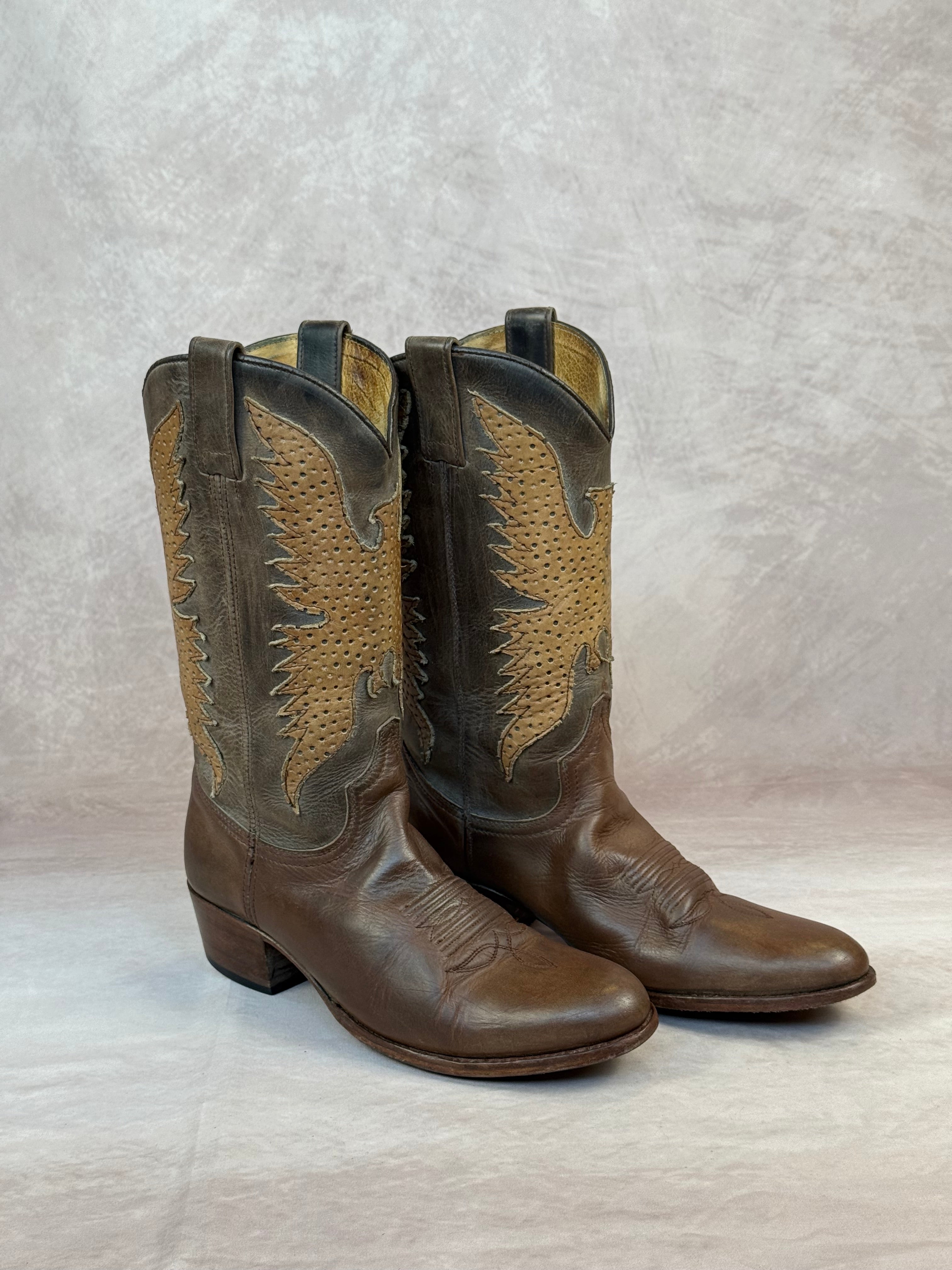 Vintage Sendra cowboy boots (UK 6)