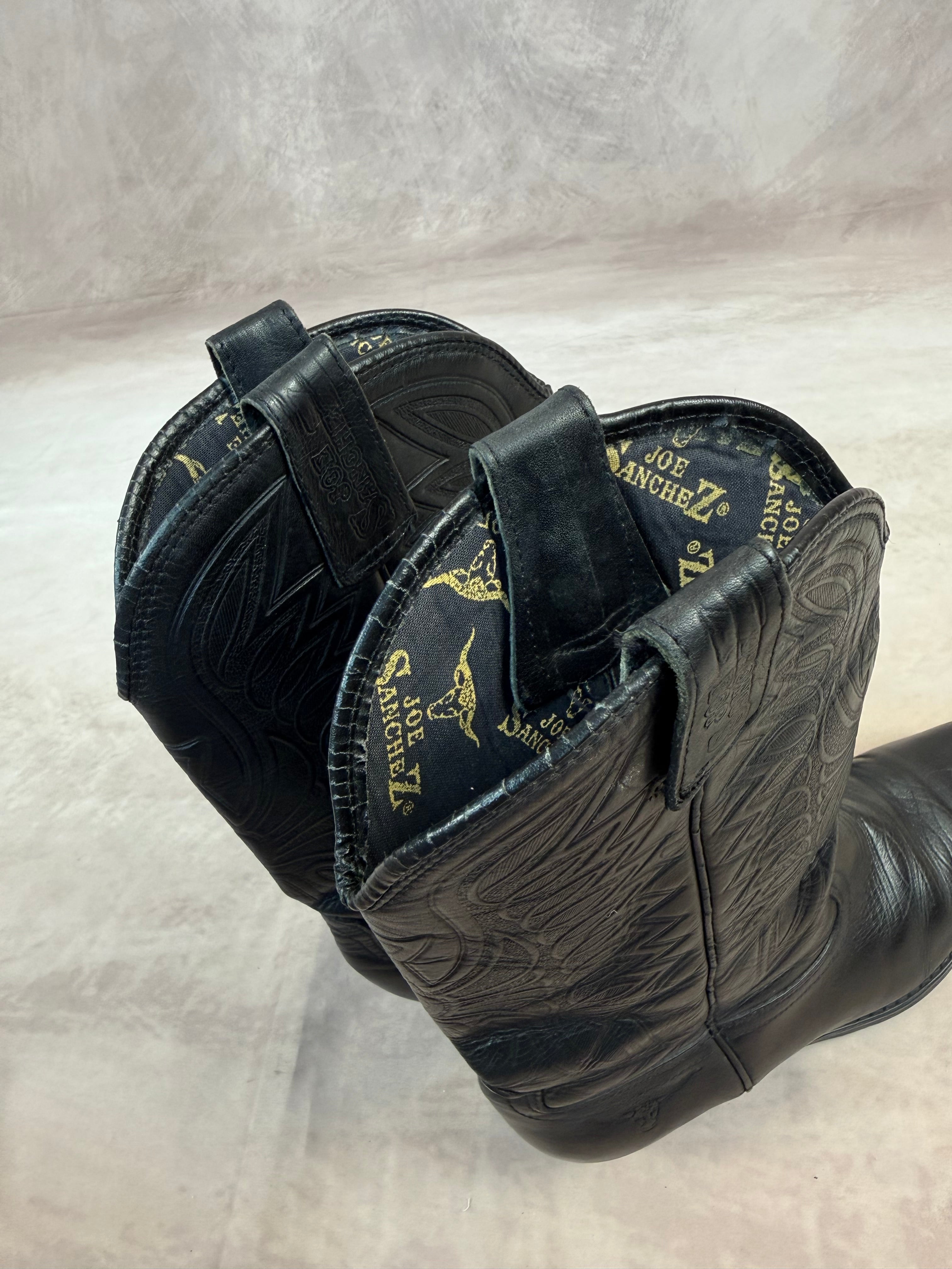 Vintage Joe Sanchez leather cowboy boots (UK 6)