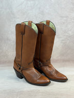 Vintage brown cowboy boots (UK 8.5)