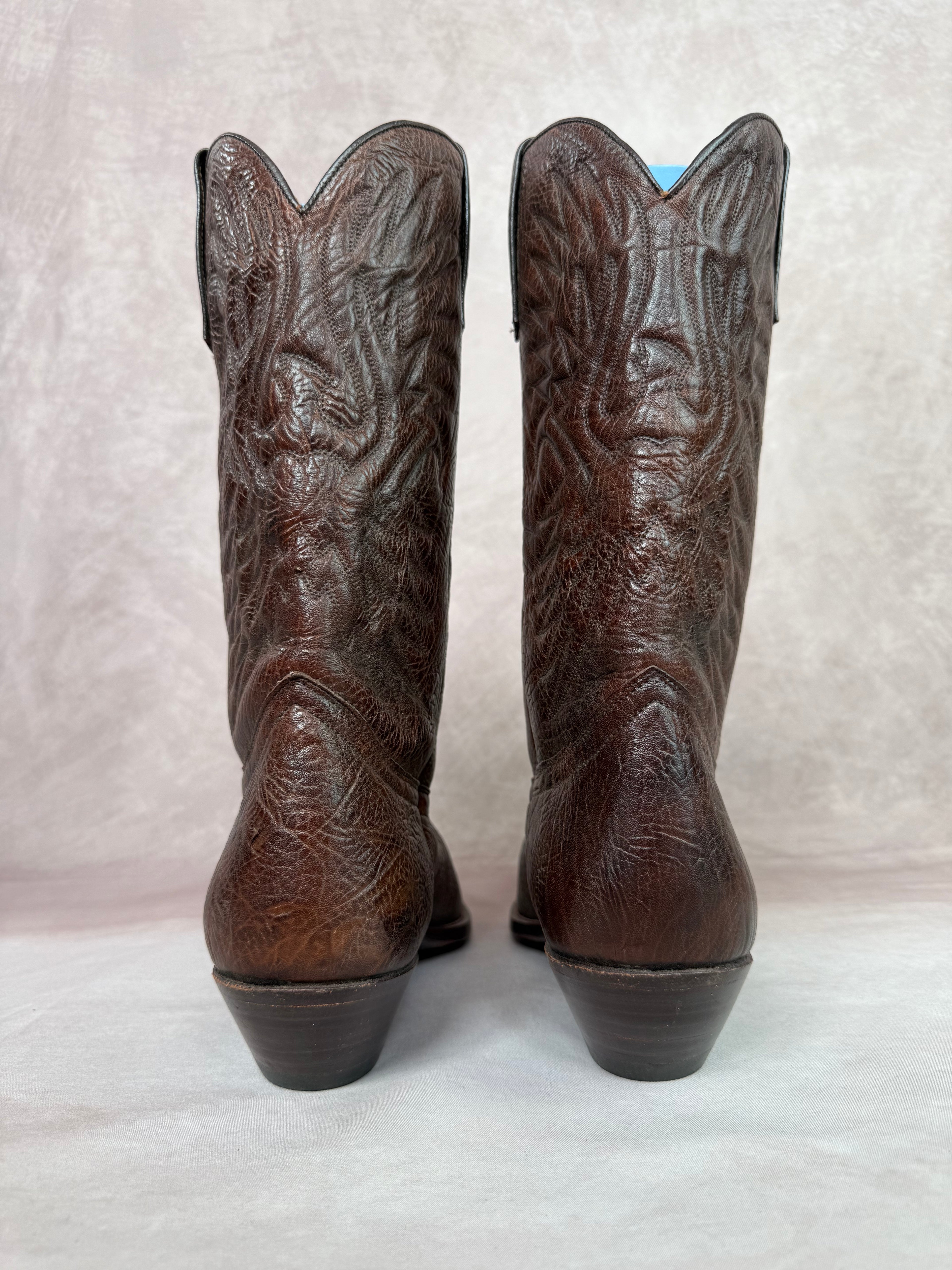 Sancho vintage brown cowboy boots (UK 8)