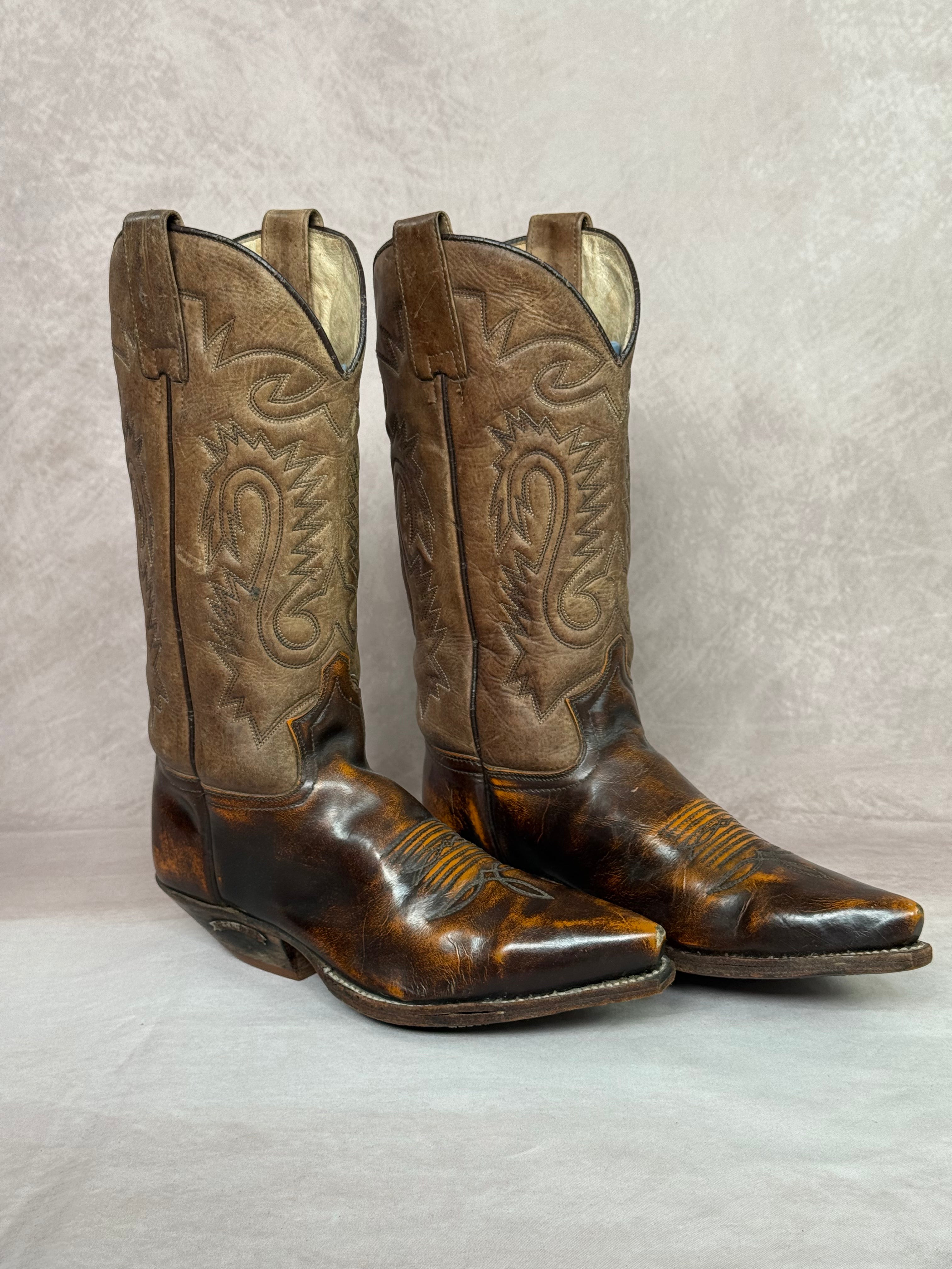 Sendra vintage brown cowboy boots (UK 4.5)