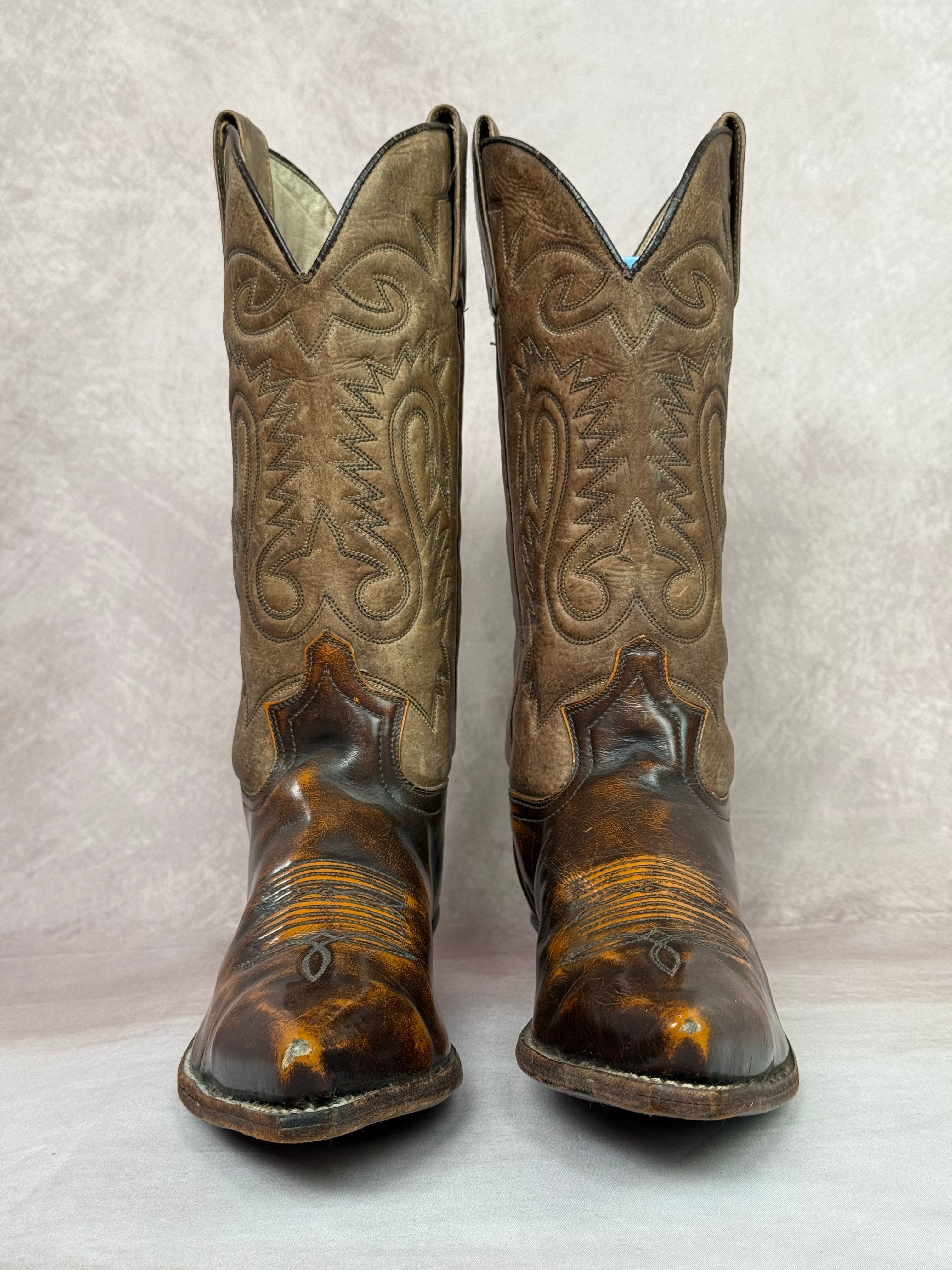 Sendra vintage brown cowboy boots (UK 4.5)