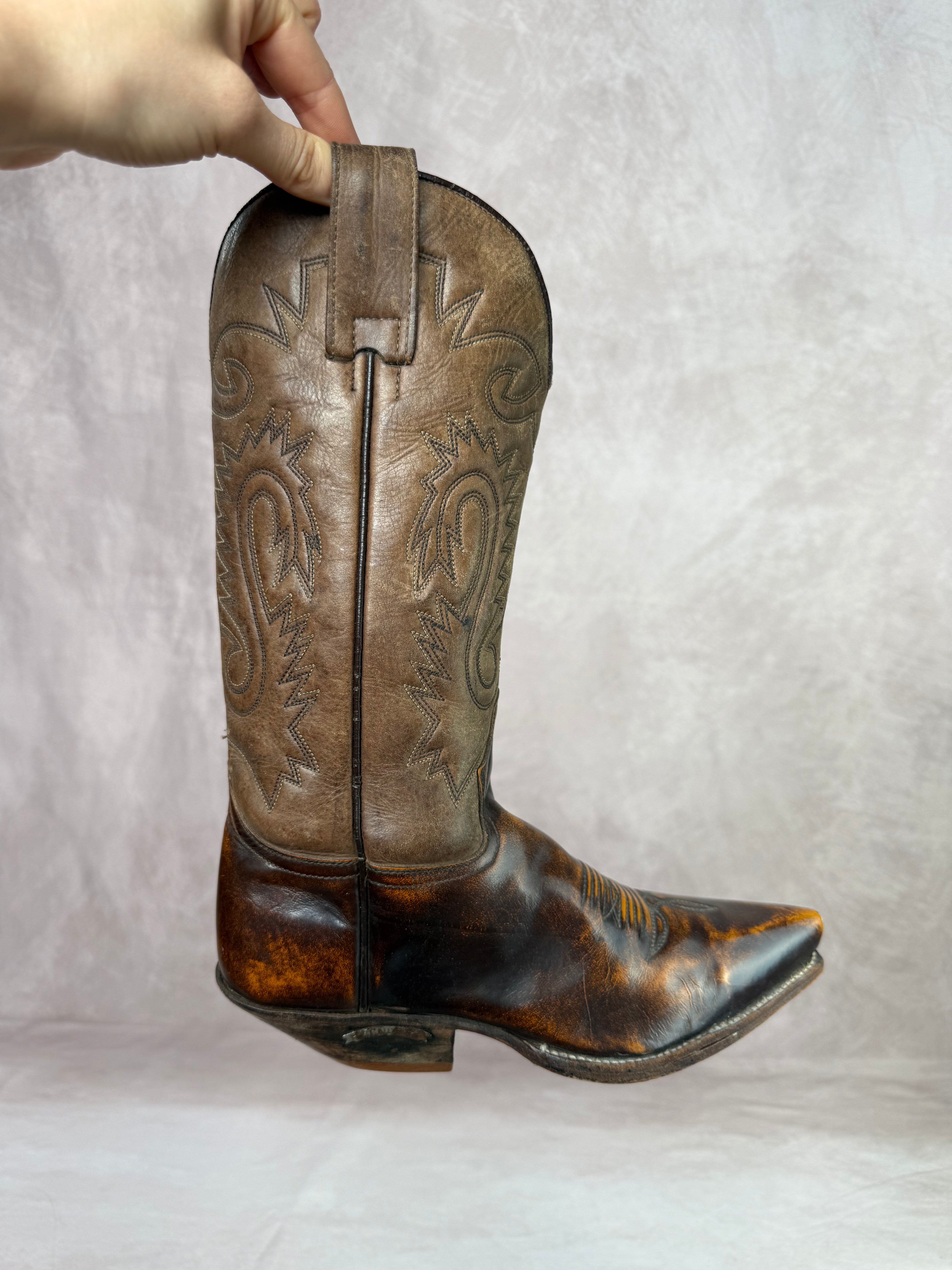 Sendra vintage brown cowboy boots (UK 4.5)