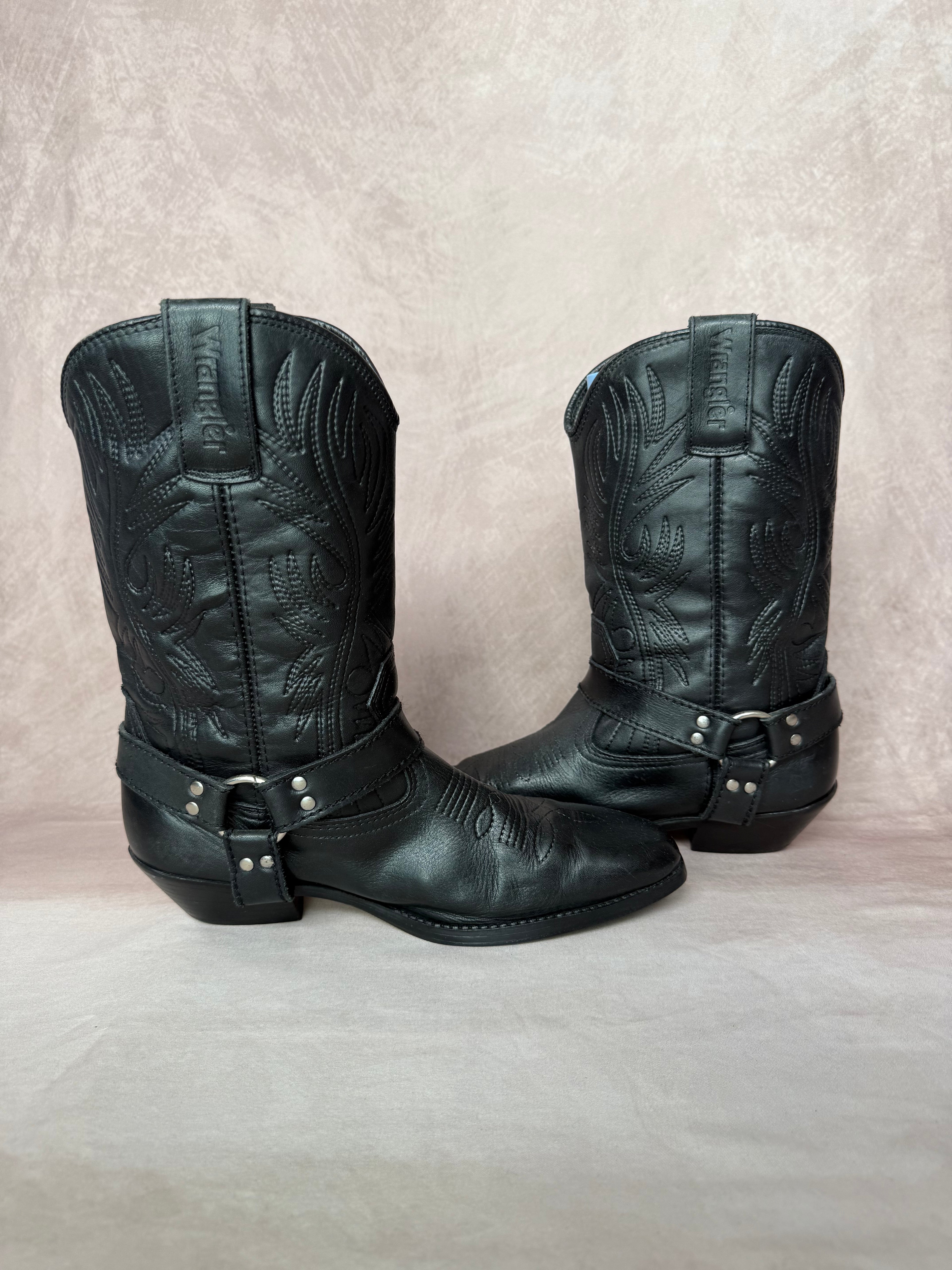 Wrangler vintage cowboy boots (UK 7)