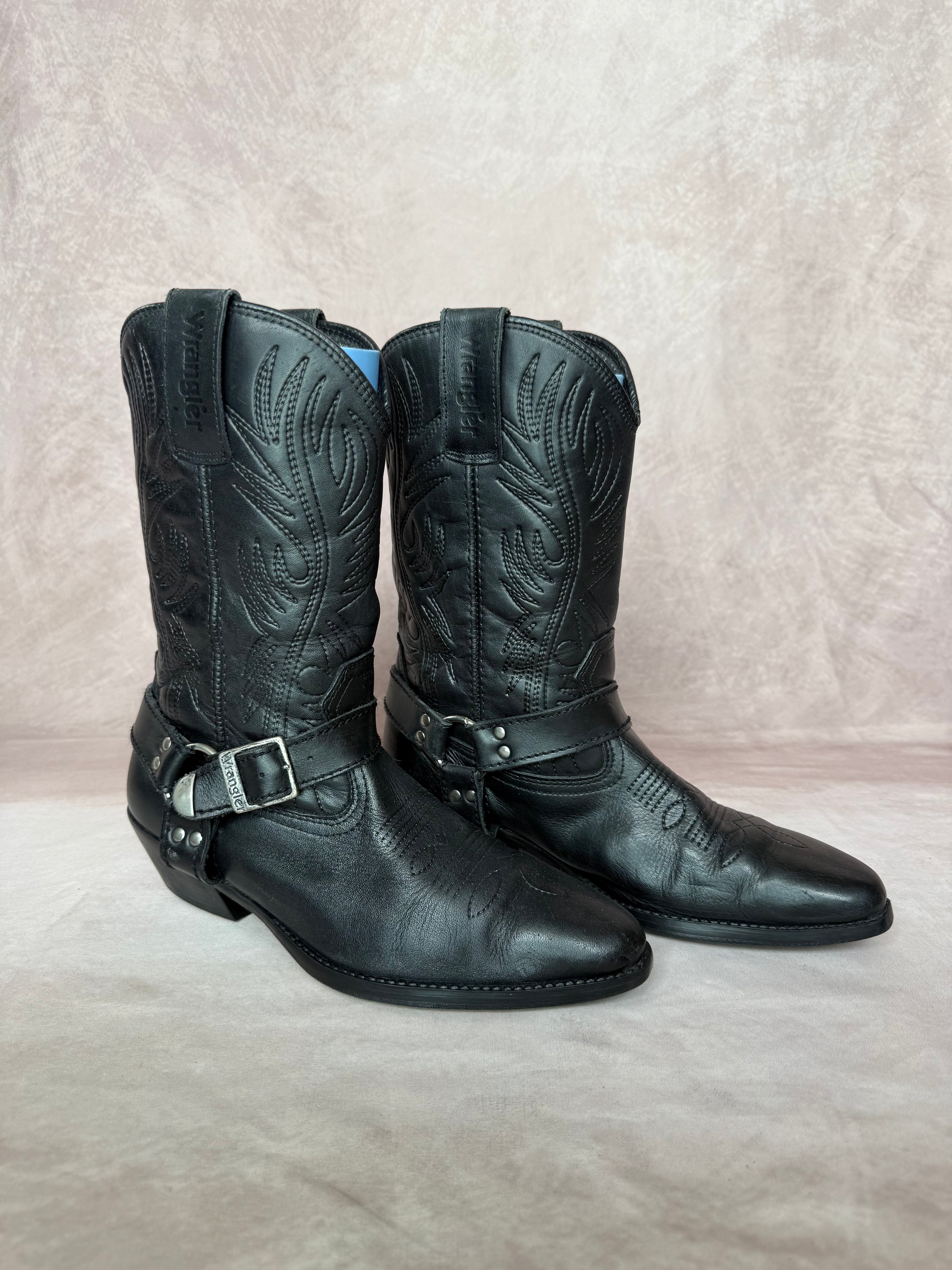 Wrangler vintage cowboy boots (UK 7)