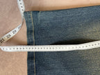 y2k 90s vintage denim mini skirt (M)