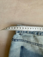 y2k 90s vintage denim miss sixty mini skirt (S)