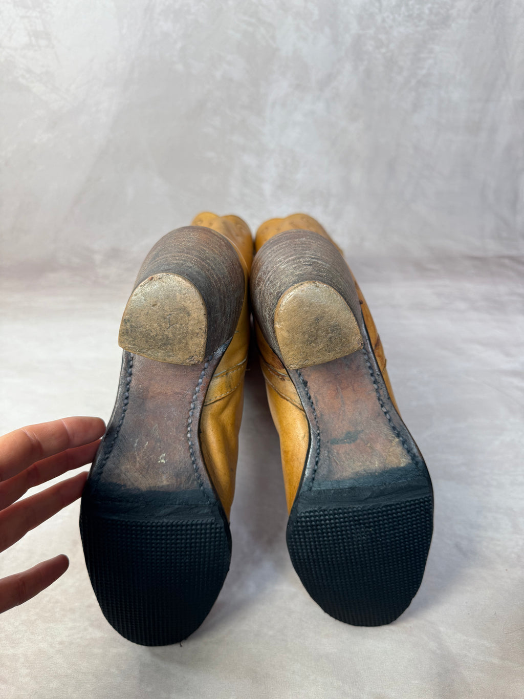 Vintage Brown Cowboy Boots (UK 5)