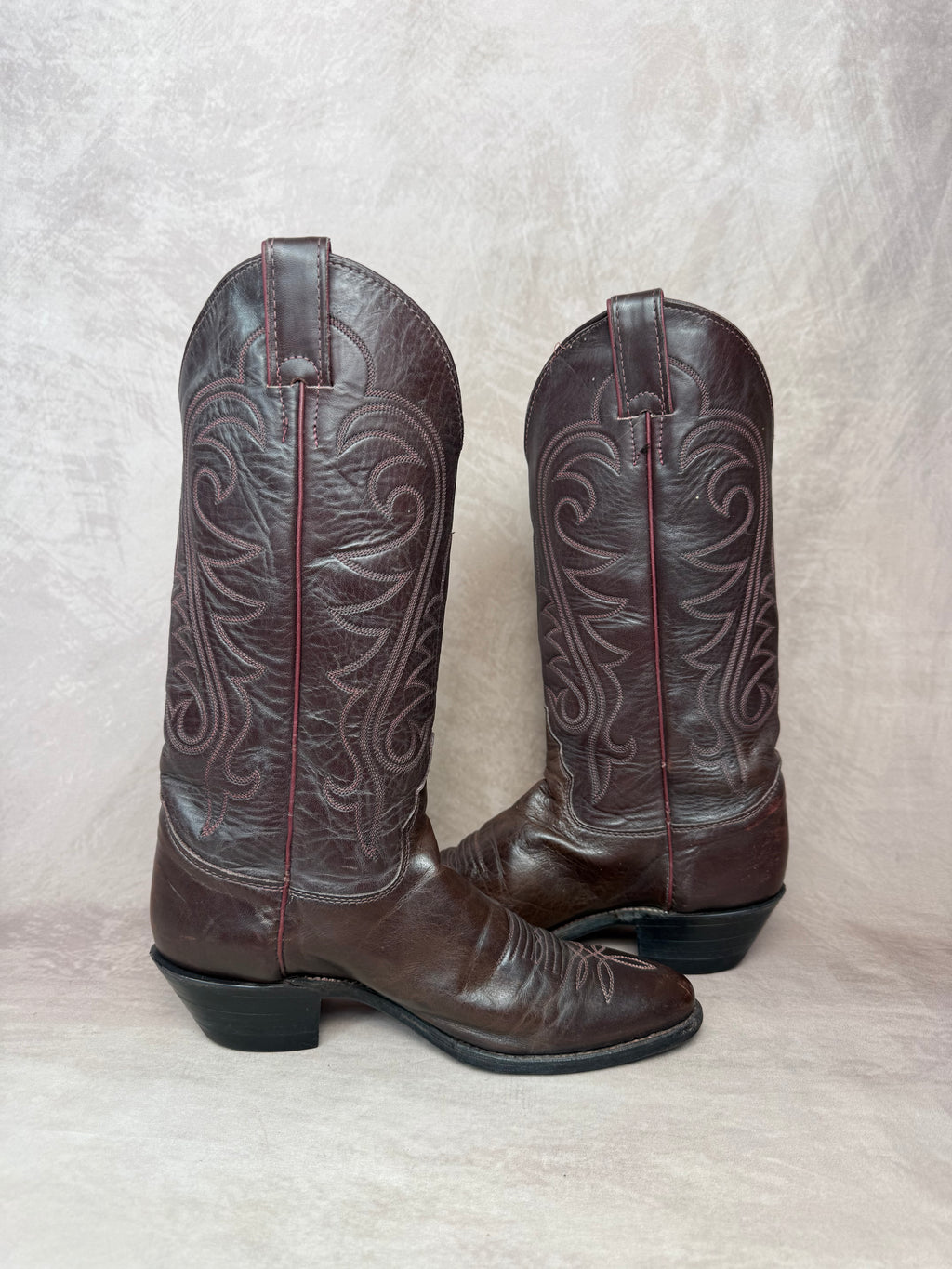Vintage Justin Cowboy Boots (UK 7)