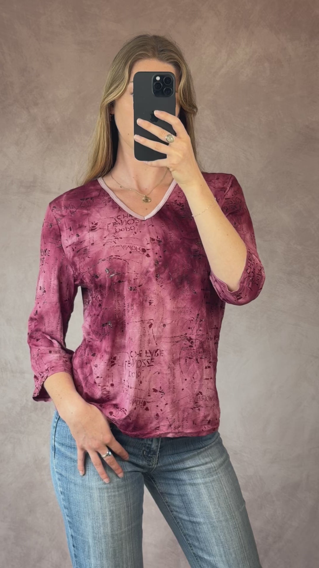 Y2K Vintage top (M).
